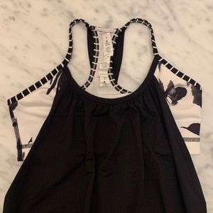 LULULEMON TANK WITH BUILT IN SPORTS BRA